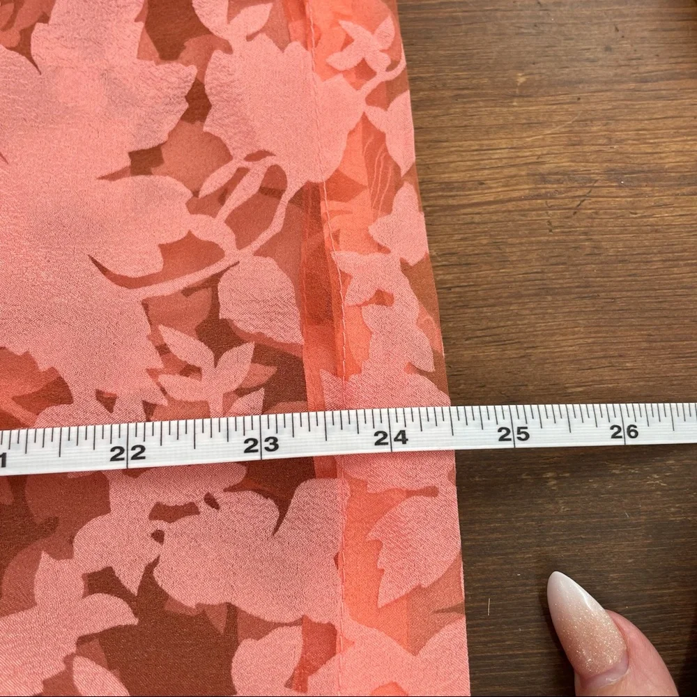 Topshop Peach Skirt 4